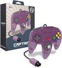 "Captain" Premium Controller For N64 Amethyst Purple - Hyperkin (Y1)